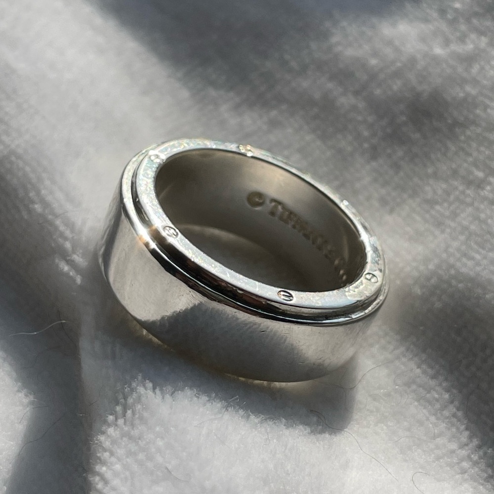 Tiffany & Co. Sterling Silver “Metropolis” Collection Ring - Picture 3 of 6